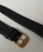 Girard Perregaux cinturino nero d´epoca New Old Stock mm 18 con fibbia